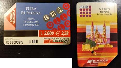 Scheda telefonica telecom - telefonica,