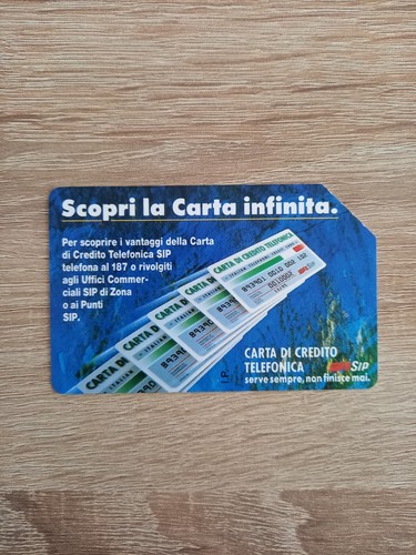 Scheda carta telefonica rara - telefonica,