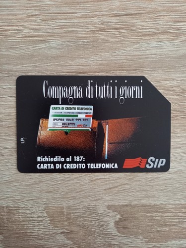 Scheda carta telefonica rara - scheda,
