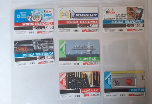 Lotto scheda telefonica - 20,