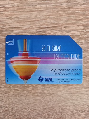 Scheda carta telefonica ti - scheda,