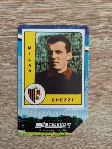 Scheda carta telefonica ghezzi - carta,