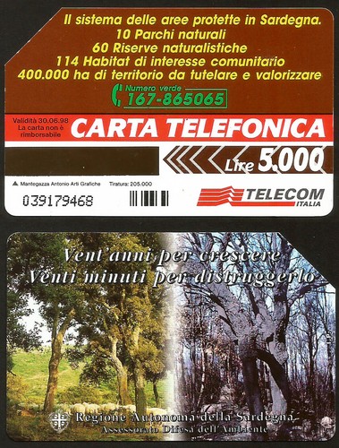 Scheda telefonica telecom - telefonica,
