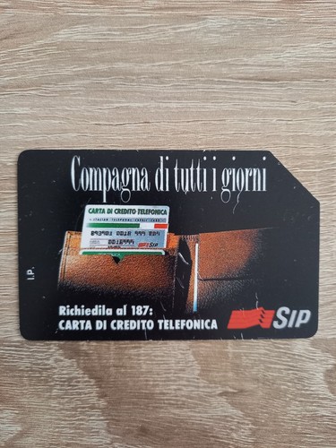 Scheda carta telefonica rara - scheda,