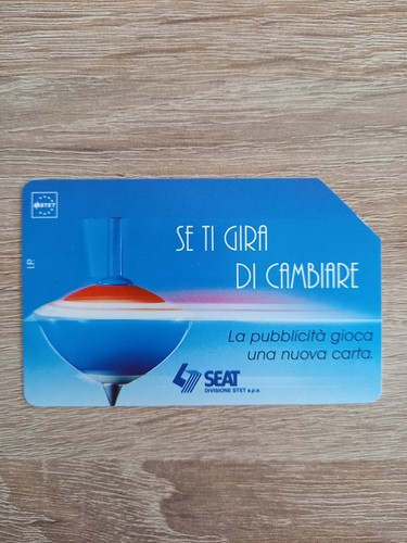 Scheda carta telefonica - carta, se