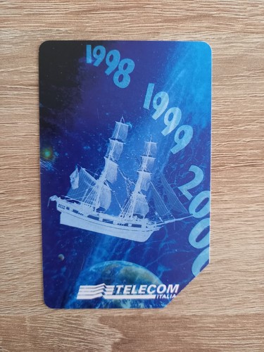 Scheda carta telefonica rara - scheda,