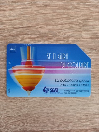 Scheda carta telefonica ti - se,