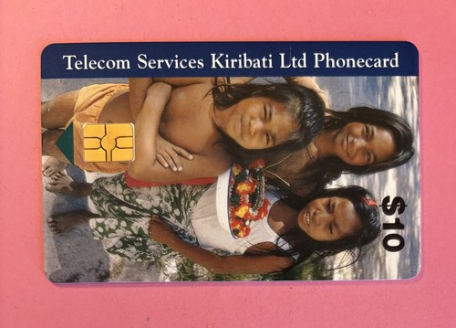 Scheda telefonica kiribati 10 - telefonica, $10