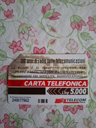Scheda telefonica rara - scheda,