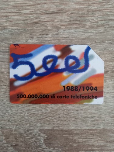 Scheda carta telefonica - carta, rara