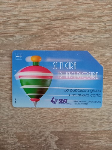 Scheda carta telefonica ti - carta,