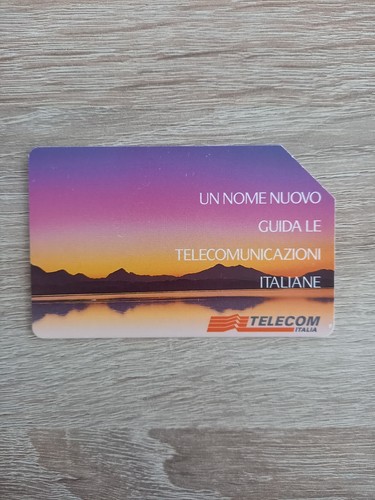 Scheda carta telefonica rara - carta,