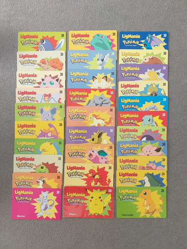 Pokemon ligmania set - pokemon,
